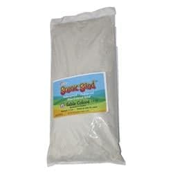 Scenic Sand 4553 Activa 5 lbs Bag of Colored Sand, White