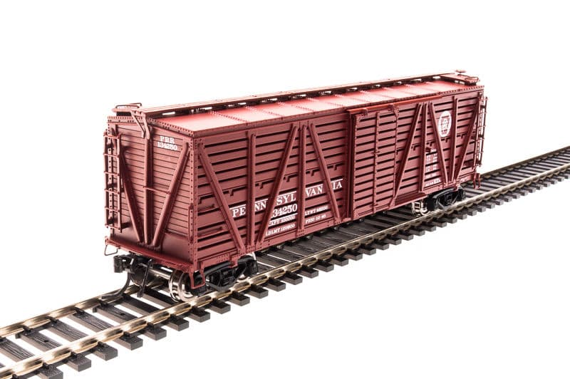 Broadway Limited BLI2531 PRR Stock Cars, No Sound - Pack of 4