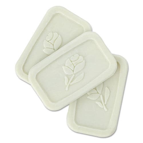 Unwrapped Amenity Bar Soap, Fresh Scent, # 1/2, 1000/Carton
