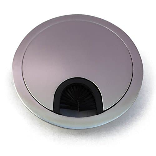 Mprofi Computer Metal Grommet for Desk Table Cable Tidy 68 mm - INOX