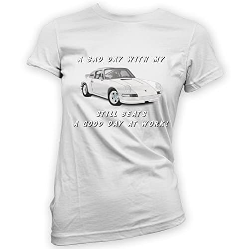 Bad Day With My Nine Eleven Beats Work Womans T-Shirt [White XXL]