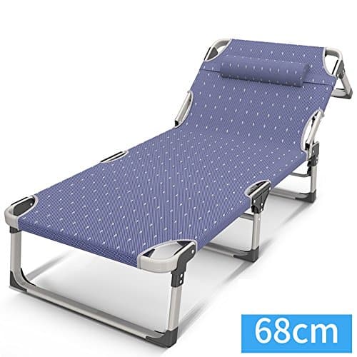 Loungers DUO Multifunctional Folding Sheets Office Siesta Simple Invisible Beach Siesta Bed Recliner (Color : A)