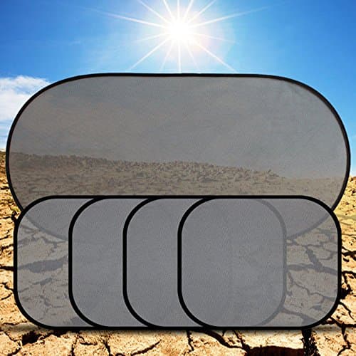 JTRAIL-Car Side Rear Window Auto Sun Shade Visor Shield Mesh Screen Baby Sunscreen