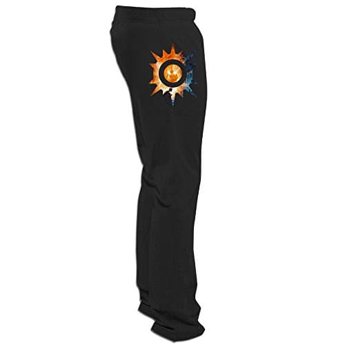 EVALY Men's The Trials Of Apollo The Hidden Oracle Fashion Short Walkout Pants Black Size L