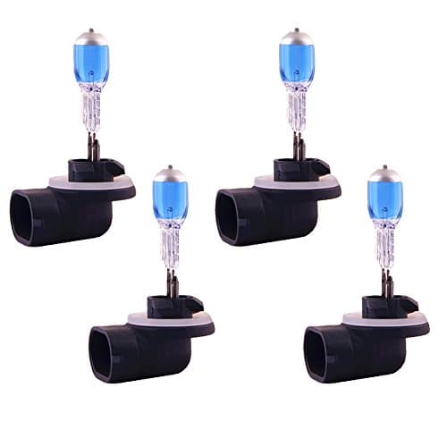 LEZEN 881 12V H27W/2 27W Super White Auto Car Halogen Bulb (Pack of 4)