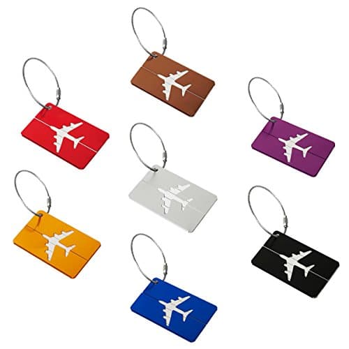 Warkit Aircraft Modeling Aluminum Alloy Luggage Card Licensing Card for Travel Business Trip Person