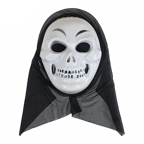Halloween Masquerade Funny Diversity Fancy Mask, Outsta Cutout Prom Party Mask Accessories (E)