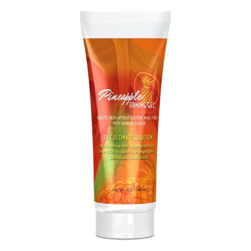 Reducing Pineapple Firming Gel with Marine Algae. Anti-Cellulite Ultimate Solution to Improve Appearance of the Skin Around the Legs, Belly, Buttocks, and Arms