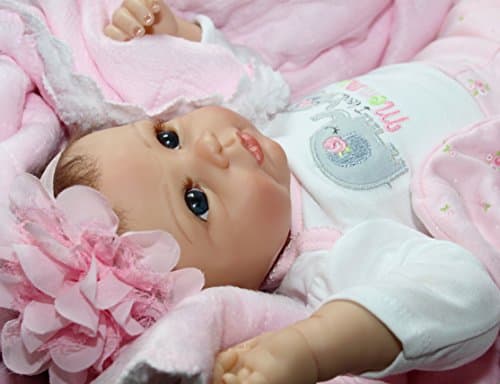 I LOVE HUGS! - She Really Holds Your Hand! 22" Collectors Baby Girl Doll