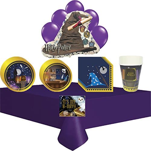 Harry Potter Themed Wizard Castle Deluxe Party Pack Bundle