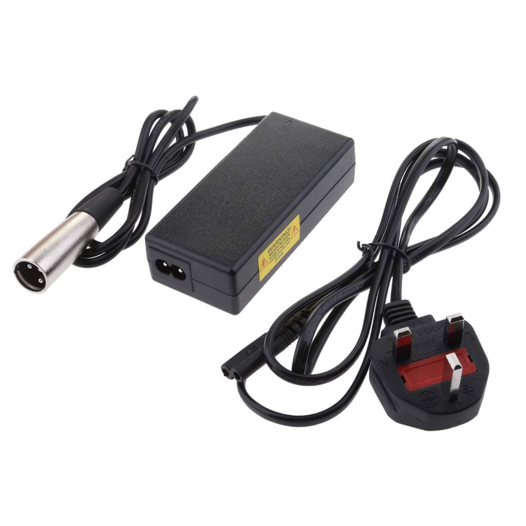 SDENSHI 24V 2A Electronic Accessories Lithium Scooter Battery Charger XLR Travel UK