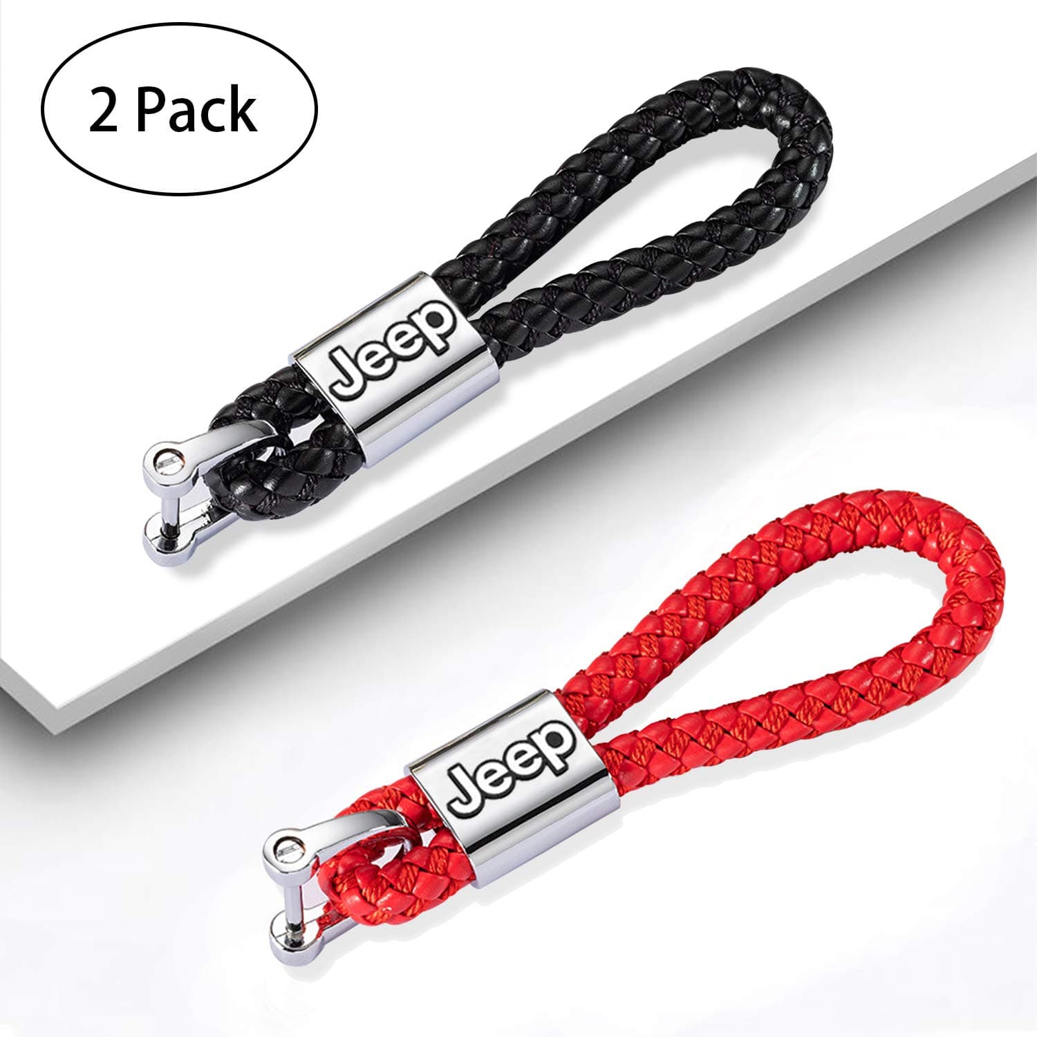 Mycaron Leather Car Keychain as Auto Accessories Key Chains & Keyrings for Men and Women