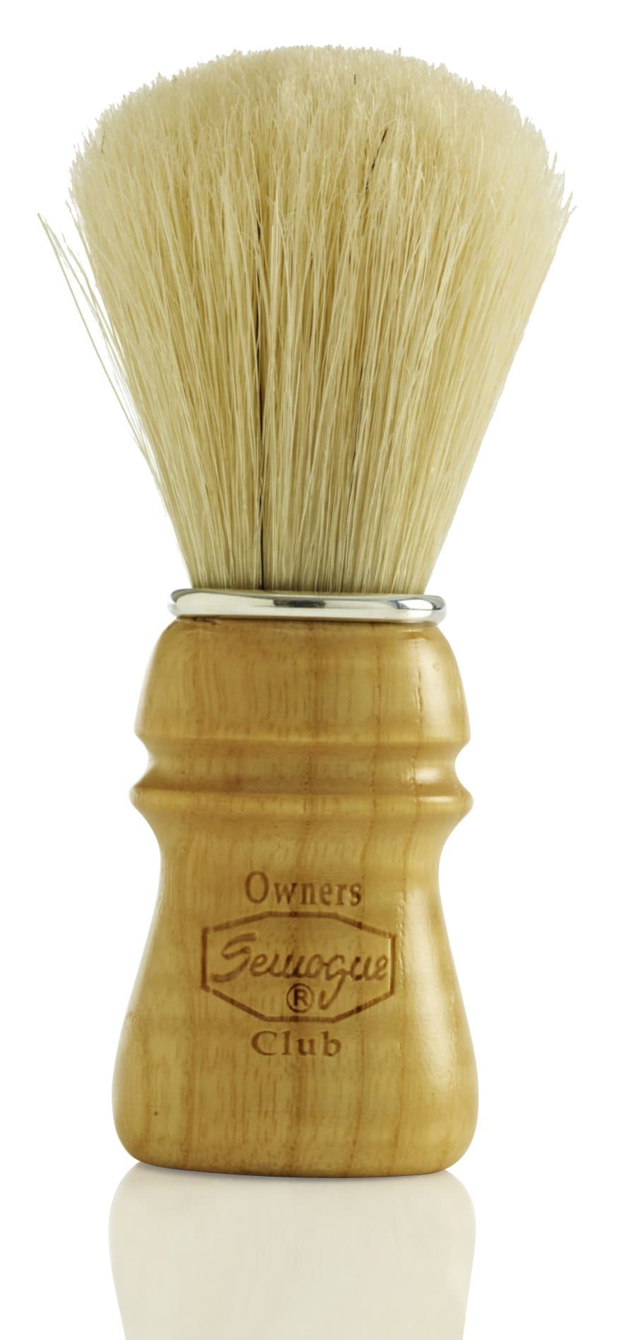 SemogueOwners Club (SOC) Pure Bristle Shaving Brush - Ash by Semogue