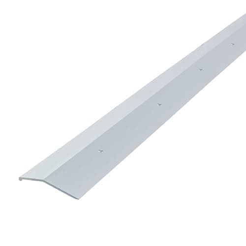 M-D Building Products 66084 2 in. x 36 in. Polished Aluminum Carpet Trim w/Screw Nails