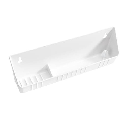 Rev-A-Shelf - 6572-11-11-52 - 11 in. White Polymer Tip Out Sink Front Trays and Hinges