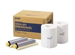 DNP 4x6 Dye Submedia for DS620A Printer/Paper/Ribbon Total 800 Pages and Includes Sample Photo Folders!
