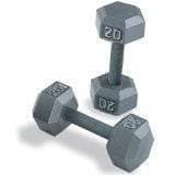 20 lb. Hex Dumbbells (Pair)