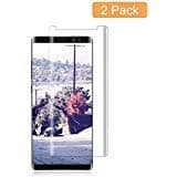 [2-Pack] Galaxy Note 8 Clear Screen Protector,Cafetec Tempered Glass Screen Protector HD Clear Film Anti-Bubble 3D Touch Screen Protector Compatible with Samsung Galaxy Note 8.