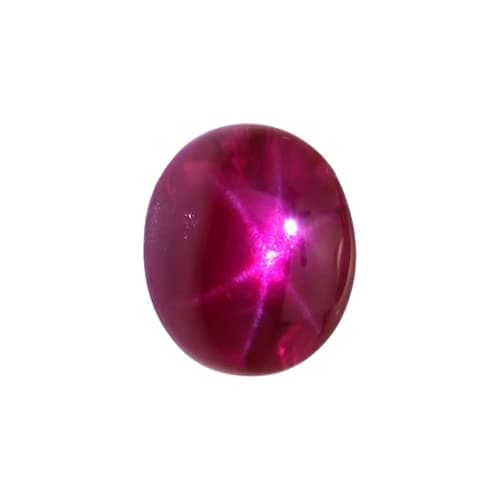 GenericSeven-Hills 4.80 Carat 5.30 Ratti Old Mines Burmese Natural Star Ruby Stone Original Certified सूर्यकांत मणि Suryakant Mani Ratna Oval Shape For Ring & Pandent