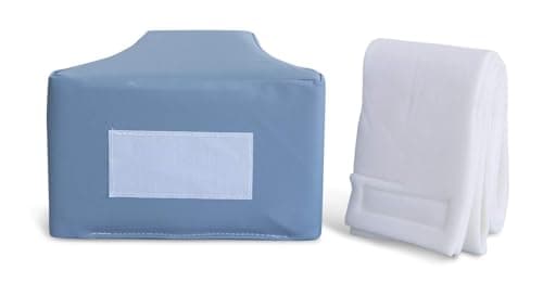 NYOrtho Abduction Wedge Knee Separator for Hip Surgery Recovery – 4" Orthopedic Pillow for Leg Support, Contracture Prevention & Post Surgery Use – Wheelchair or Bed – Wipeable, Fluid-Resistant