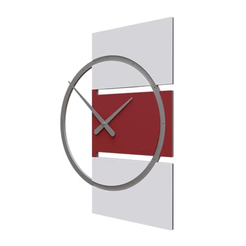 CalleaDesign 17.5 x 23.5 Wall Clock Adam (Ruby)