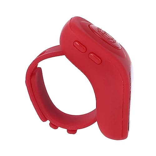 PHONEX Tally Counter Clicker : Multi-Channel Digital Finger Counter Tasbih with LED, Beep Sound, Time Clock & Reset Button - Premium Quality Dhikr Counter & Tasbeeh Counter (Brown)