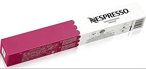 Nespresso Paris PRALINE Limited edition Coffee, Original-line (not compatible with Vertuo), 1 sleeve, 10 capsules