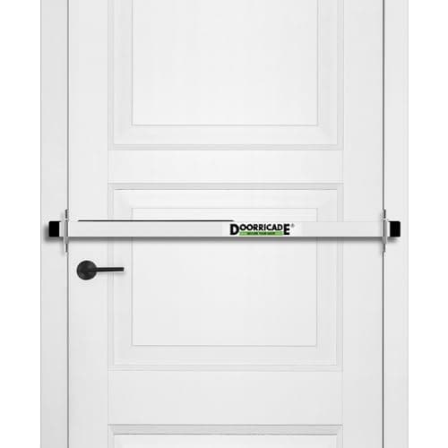 Door Security Bar-by Doorricade-Secure The Entire Width of Your Inward Opening Front Door-Safe Room-up to 30" wide with a Proper Door Barricade Lock.