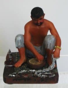 Babalawo Ifa Santeria Lucumi Statue Small