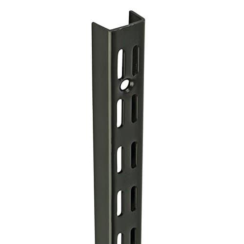 430mm Black Watson Twin Slot Shelving Upright