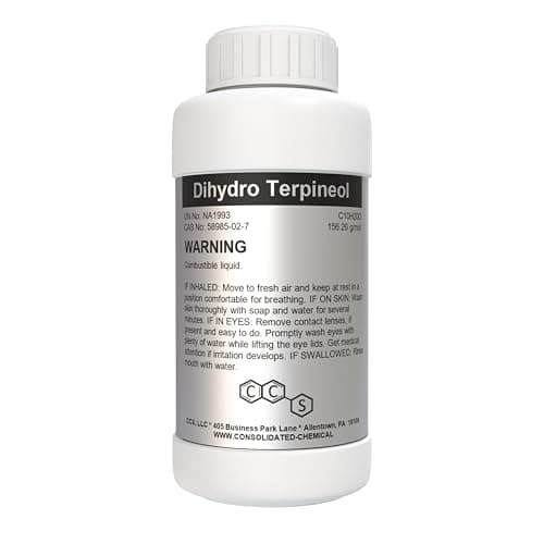 Dihydro Terpineol (Menthanol) Aroma/Flavor Compound High Purity - 1000mL (32 Fl Oz)