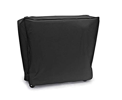 Cooler Cart Cover Waterproof Quart Rolling Cooler Cart Protection Cover for Outdoor Beverage Cart Ice Chest Party Cooler Black 35 * 20 * 34in