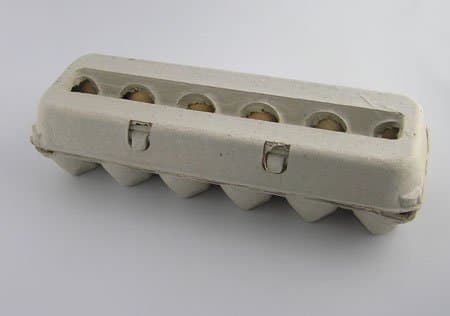 Egg Cartons - Blank Egg Cartons (Pack of 50 egg cartons)