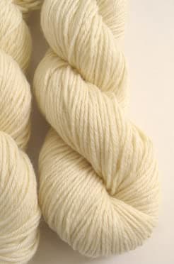 Bare Worsted Yarn 100% Superwash Merino Undyed Naked Ecru for Dyeing Knitting Crochet