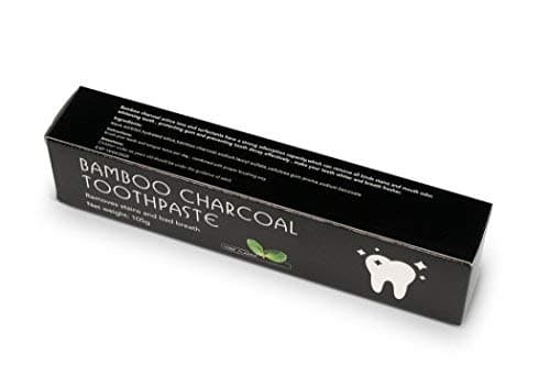 Activated Charcoal Teeth Whitening Toothpaste DESTROYS BAD BREATH Best Natural Black Charcoal Tooth Paste Kit MINT FLAVOR Cleans Stained Teeth Herbal Decay Treatment