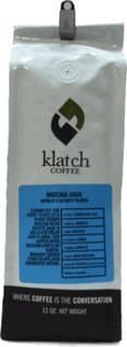 Klatch CoffeeOrganic Decaf Espresso Medium-Dark Roast, 11 Ounces, Whole Bean