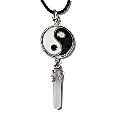 Ying Yang with Fantasy Point Drop Necklace