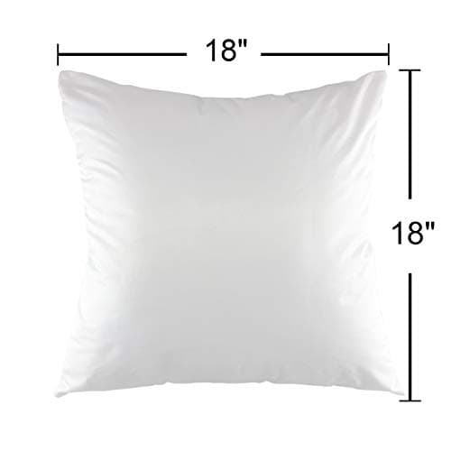 oFloral Inspirational Quote Throw Pillow Covers Never Give Up Calligraphic Letter Decorative Square Pillow Case 18"X18" Pillowcase Home Decor for Sofa Bedroom Livingroom