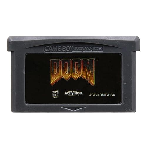 Gamevortex Doom Game Cartridge for Game Boy Advance GBA US Version