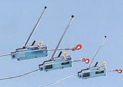 Tractel GRIPHOIST/TIRFOR- wire rope hoist: Lifting Cap: 4000 lbs. Length: 60'. Dia:Model T-516D