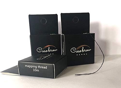 Pre-inked brow mapping thread/string for SPMU/Henna/microblading 3 x box of 10m