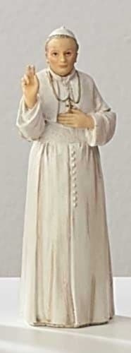 4" Pope Saint John Paul Patrons And Protectors by Roman