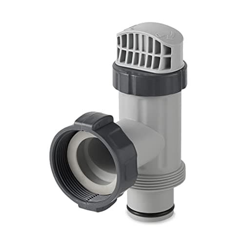 Intex 26005 Anschluss-Set Ø 38 mm Pool Accessories, Grey