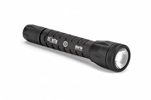 ElzettaC134 Charlie 3-Cell Flashlight with Standard Bezel Ring, High Output AVS Head, High/Strobe Tailcap