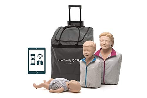 Laerdal Little Family Pack of Manikins for QCPR Training with White Skin