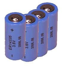 2/3AA Size Lithium Battery (3.6V & 1650 mAh) 4 Pack