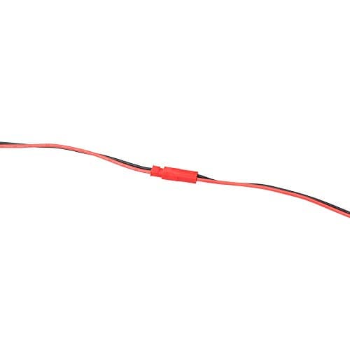 SIM&NAT 20 AWG Silicone Plug Connector for JST, 2 Pin Battery Connector for JST RCY Plug Female Male Connectors Wire for RC Toys Battery, 5 Pairs