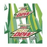 Caffeine Free Mountain Dew, Diet, 10 lbs