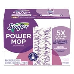 Swiffer PowerMop Multi-Surface Mop for Floor Cleaning, Mopping Pad Refills for Floor Cleaning, 8 Count