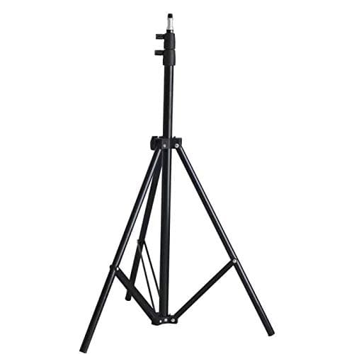 Light Stand, 7-Foot Photography Tripod Stand, Floor Selfie Ring Light Support for Studio, Umbrella, Backdrop, LED Panel, Speedlite Flashes, Reflector, Strobes, Video Lights
